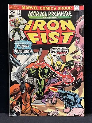 Buy Marvel Premiere #17 (3rd App Of Iron Fist) Marvel 1974 • 44.17£