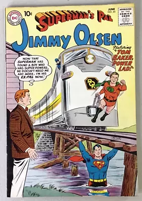 Buy Superman's Pal Jimmy Olsen #45 DC 1960 VF+ 8.5 • 140.75£