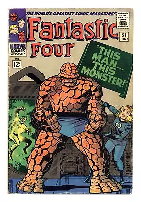 Buy Fantastic Four #51 GD+ 2.5 1966 • 28.46£