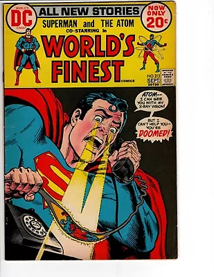 Buy WORLD'S FINEST COMICS #213 COMIC BOOK Bronze Age Mid-Grade Nick Cardy Cover • 7.90£