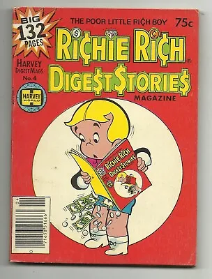 Buy Richie Rich Digest Stories #4 - Little Dot - Little Lotta - Cadbury - FN+ 6.5 • 6.41£