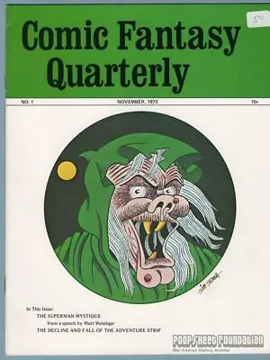 Buy COMIC FANTASY QUARTERLY #1 Fanzine MORT WEISINGER Star Trek TIM BOXELL Zine 1973 • 17.39£