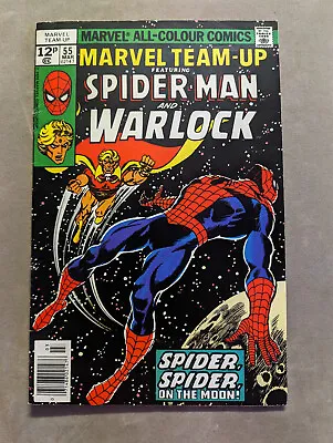 Buy Marvel Team-Up #55, Marvel Comics, Spiderman, 1977, FREE UK POSTAGE • 12.99£