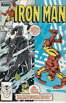 Buy Iron Man(Marvel-1968) #194 KEY - 1ST CAMEO APPEARANCE OF SCOURGE(7.0) • 8.69£