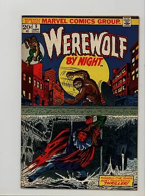 Buy Werewolf By Night 9 F+ Fine+ First Appearance Tatterdemalion 1973 • 19.12£
