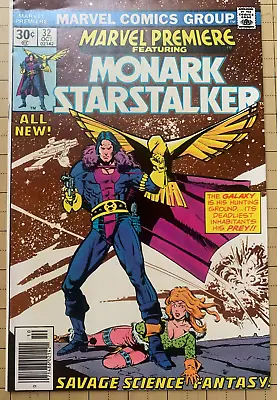 Buy MARVEL PREMIERE #32 - 1st APPEARANCE MONARK STARSTALKER (MARVEL OCT. 1976) • 4.72£