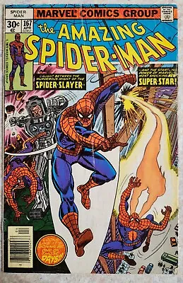 Buy The Amazing Spider-Man #167 Marvel Comics 1977 • 3.96£