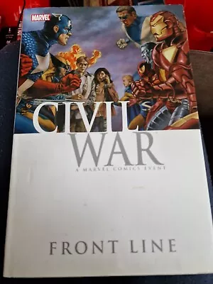 Buy Civil War Front Line By Paul Jenkins, Lee Weeks Steve Lieber Oversized Hardcover • 40£
