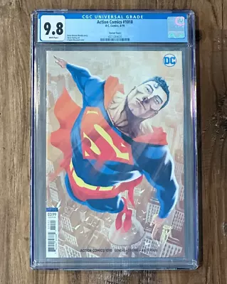 Buy Action Comics #1010 CGC 9.8 (DC Comics, 2019) - Superman - Variant Cover • 56.26£