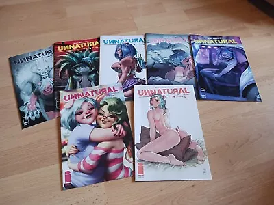 Buy Unnatural #1-7. Image Comics. Job Lot. Milo Manara. Artgerm. Variant Cover.2018. • 25£