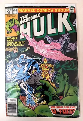 Buy Incredible Hulk #254 1st U-foes 1980 Marvel Possible Future MCU Comic • 23.32£