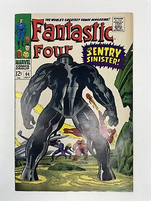 Buy Fantastic Four #64 Marvel Comics 1967 1st Appearance Sentry MCU Silver Age • 25.29£