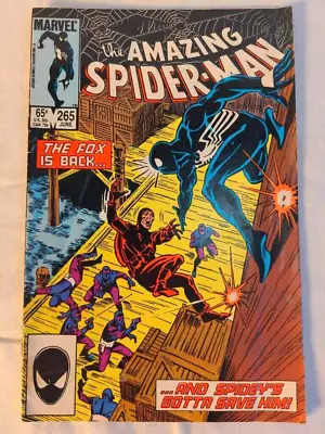 Buy Marvel THE AMAZING SPIDERMAN Comic Book No. 265 (1985) 1st Silver Sable • 23.66£