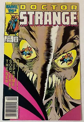 Buy 1987 Marvel DOCTOR STRANGE #81 ~ Spine Stresses+some General Wear But Looks Good • 7.87£