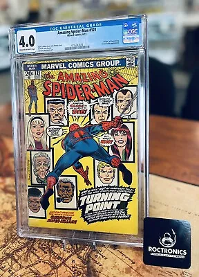 Buy Amazing Spider-Man #121 (1973) CGC 4.0 Death Gwen Stacy *MP • 263.04£