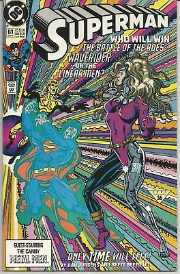 Buy Superman #61 : Vintage DC Comic From November 1991 • 6.95£