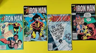 Buy Iron Man Comic Books Run (lot Of 4) 1984 Vol 1 #181,182,183,184 Mcu Spec Movie • 46.65£