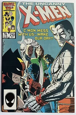 Buy Uncanny X-Men #210 (1986) Mutant Massacre Tie-In • 8.99£