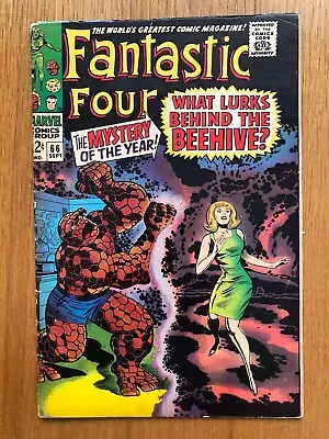 Buy Marvel Comics - Fantastic Four 66 - Origin Of Him 1st App - Low Grade Incomplete • 19.50£