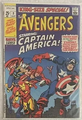Buy Avengers Annual #3 (RAW 8.0 - MARVEL 1969) (ITEM VIDEO!!) Old Vs. New Avengers. • 159.84£