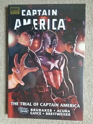 Buy Captain America The Trial Of Captain America By Brubaker/ Guice 1st Print SEALED • 16.99£