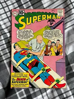 Buy DC Comics 1961 Superman 149 1st Flash In Superman Title Curt Swan Sheldon Moldof • 50£