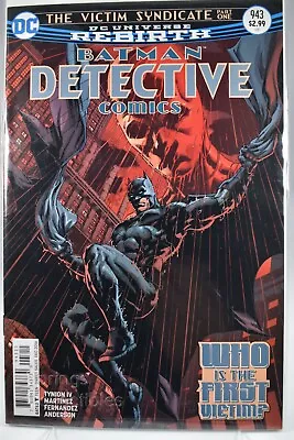 Buy DC Batman Detective Comics #943 DCU Rebirth (2106) • 3.16£