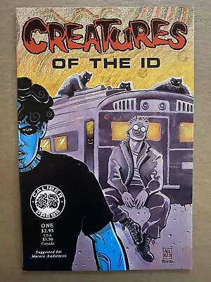 Buy Creatures Of The ID #1 First Printing Original 1990 Caliber Comic Book Madman • 639.58£