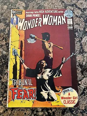 Buy Wonder Woman #199 (DC 1972) Key - Iconic Cover By Jeff Catherine Jones FN+ • 75.95£