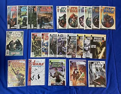 Buy Star Wars Lot 25 Comics - Knights Old Republic, Errant, Last Command VF/NM Key • 133.35£