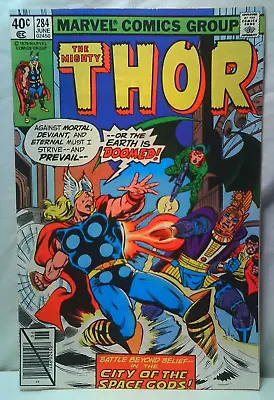 Buy The Mighty Thor Marvel Comics 284 7.0 • 3.95£