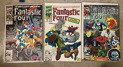 Buy Fantastic Four  Vol 1 #346 348 349 VF/NM Marvel 1990 Lot Of 3 Arthur Adams • 11.79£