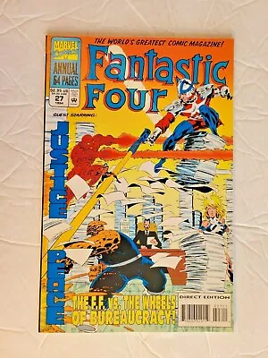 Buy Fantastic Four Annual   #27 Vf  Combine Shipping And Save Bx2430(k) • 6.75£