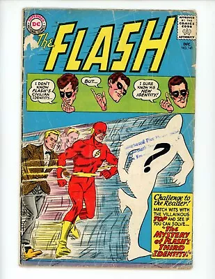Buy Flash #141 Comic Book 1963 VG- John Broome Carmine Infantino DC • 7.99£
