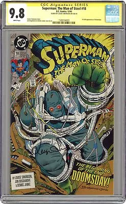 Buy Superman The Man Of Steel #18D CGC 9.8 SS Simonson 1992 1589154003 • 197.65£