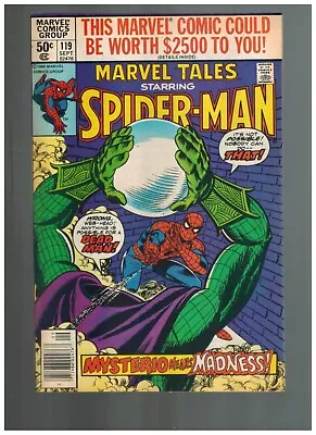 Buy Marvel Tales 119 Vs Mysterio! (rep Amazing Spider-Man 142) 1980  VF+ • 4.72£