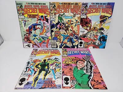 Buy Marvel Super Heroes Secret Wars Comic Book Lot 3 5 9 11 12 MCU Series • 43.78£