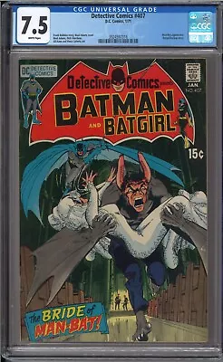 Buy Detective Comics #407 - CGC 7.5 - Man-Bat Appearance • 181.32£