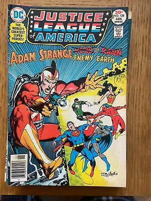 Buy Justice League Of America Issue 138 Jan 1977  Free Post • 15£