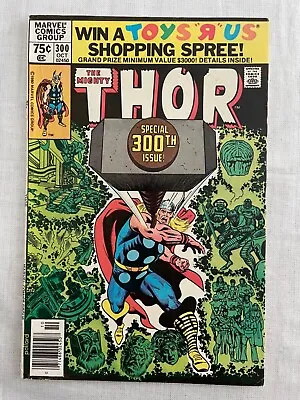 Buy Thor #300 Vol 1 (Marvel, 1980) Key 1st Young Gods/Council Of God-Heads, Ungraded • 39.90£