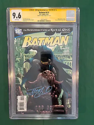 Buy Batman #670 CGC 9.6 SS SIGNATURE By Tony Daniel - Resurrection Ra's Al Ghul 2007 • 134.02£