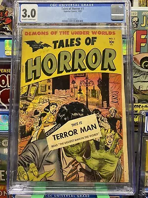 Buy Tales Of Horror #1 (June 1952, Superior) Golden Age CGC 3.0 Precode Horror • 241.28£