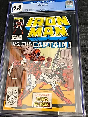 Buy Iron Man #228 1988 CGC 9.8 • 158.06£