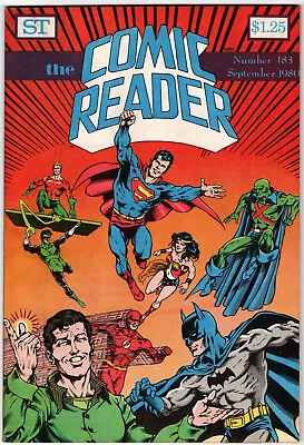 Buy Comic Reader #183 KEY: 1st Mike Mignola Art, 1st Deathstroke, 1st Boba Fett RARE • 79.95£