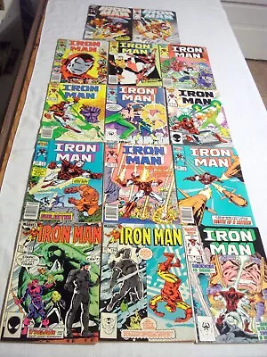 Buy 14 Iron Man Marvel Comics #193, #194, #205 Thru #216 Fine 1985-1987 • 8.10£