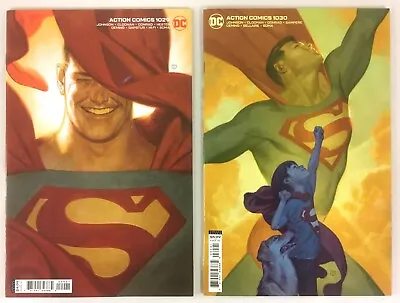 Buy Superman Action Comics 2 Comic Lot # 1029 + 1030 (9.2-9.4 Grade) • 4.78£