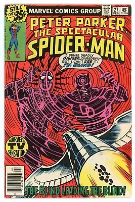 Buy Peter Parker The Spectacular Spider-Man #27 Marvel Comics 1979 • 26.08£