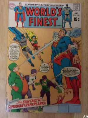 Buy World's Finest #190 Tight Sharp Vf/nm Supes Dead,the Big 4,luthor Solo Robin • 38.61£