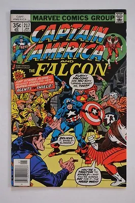 Buy Captain America #217 ~ 1st Appearance Quasar ~ 1978 Marvel, Nick Fury, Avengers • 102.38£