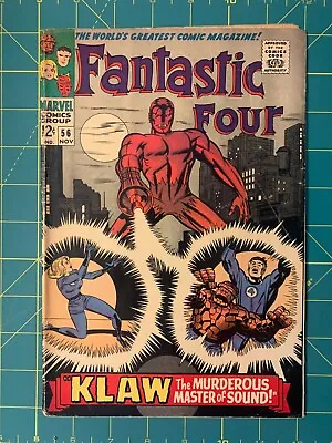 Buy Fantastic Four #56 - Nov 1966 - Vol.1 - Minor Key - (8646) • 23.93£